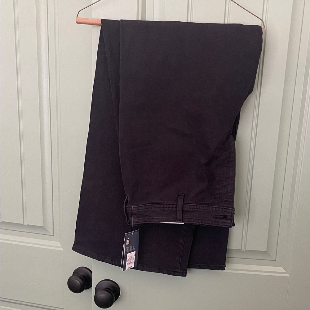 Universal thread wide leg black jeans